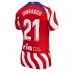 Billige Atletico Madrid Yannick Carrasco #21 Hjemmetrøye Dame 2022-23 Kortermet